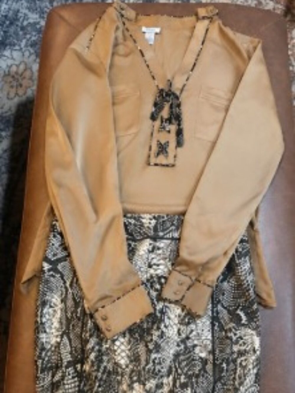 Cache M Blouse & Skirt Set